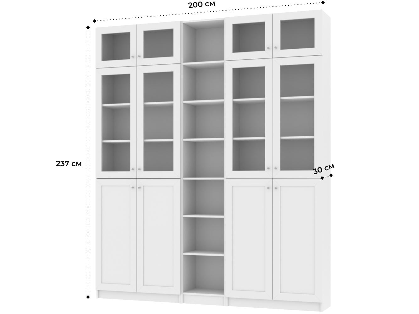 Книжный шкаф Билли 348 white ИКЕА (IKEA) изображение товара