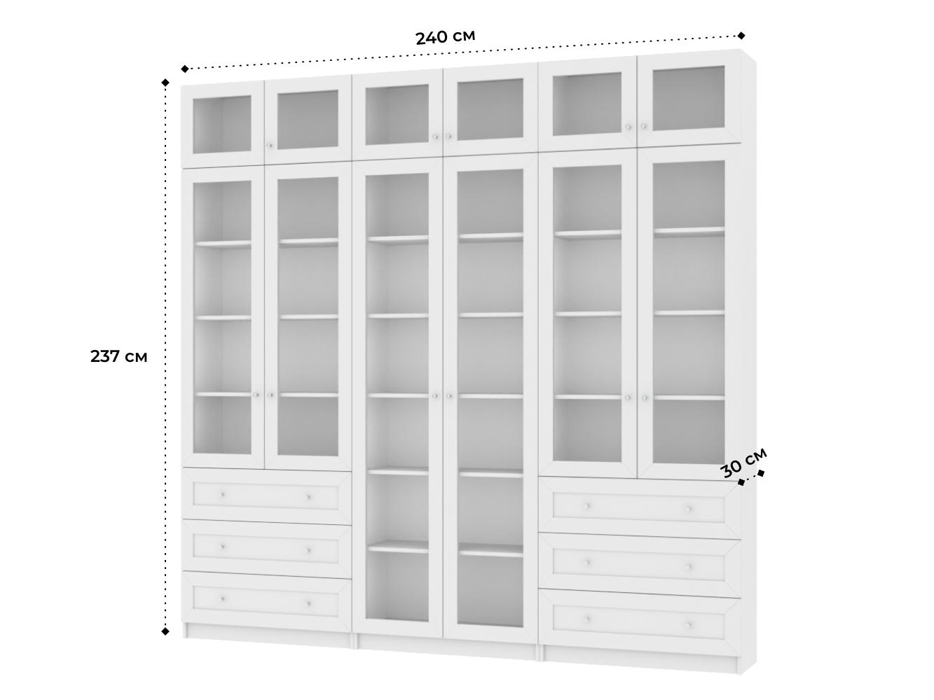 Книжный шкаф Билли 370 white ИКЕА (IKEA) изображение товара